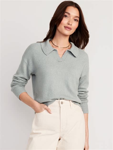 Cozy Collared Sweater for Women | Old Navy