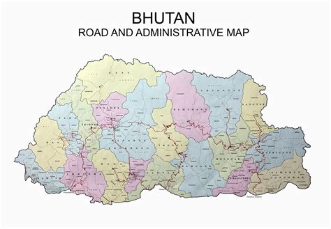 Maps of Bhutan | Map Library | Maps of the World