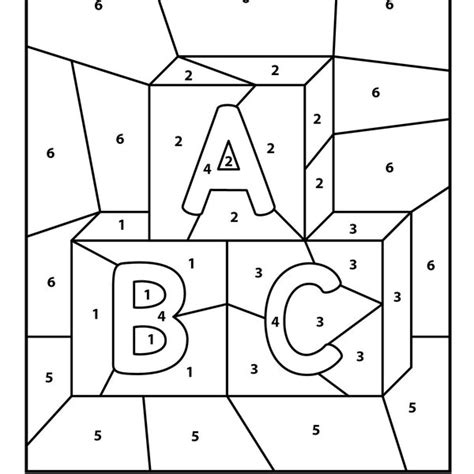 Image result for Color Number Blocks for Kids