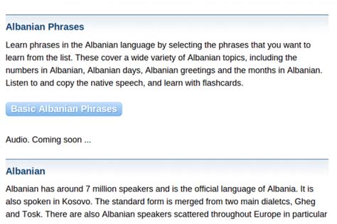 Image result for Basic Albanian Language