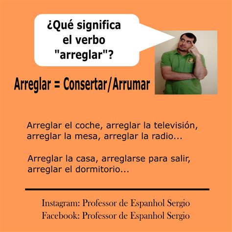 Verbo arreglar em espanhol #espanhol #aprenderespanhol # ...