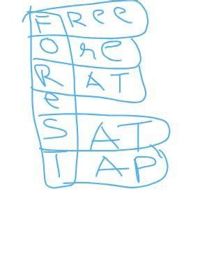Prepare a crossword puzzle (5 across and 5 down) related to the forest ...