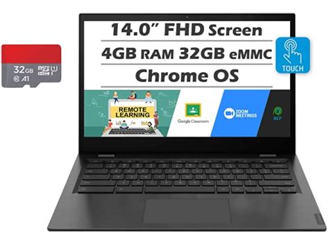 Lenovo Chromebook S345 Laptop (Latest Model), 14” Full HD Touchscreen ...
