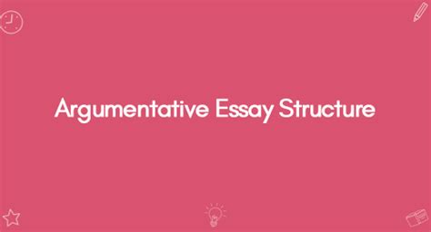 Image result for Argumentative Structure