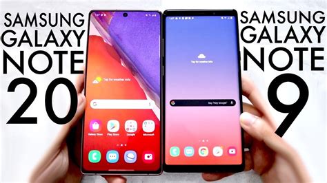 Image result for Note 9 vs Note 20