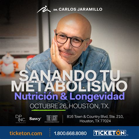 DR. CARLOS JARAMILLO: SANANDO TU METABOLISMO, Norris Conference Centers ...