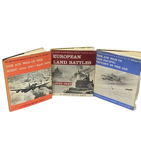 1960s Vintage Children’s military Illustrated World War II Book Bundle x 3