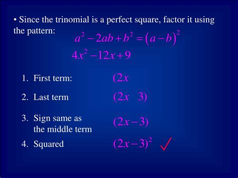 Perfect Square Trinomial Method 的图像结果