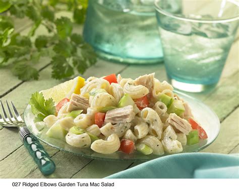Market Vegetable Macaroni Salad with Tuna - Golden Grain Recipes ...