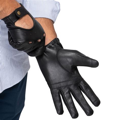 Leather Driving Gloves Men | HIDES Canada