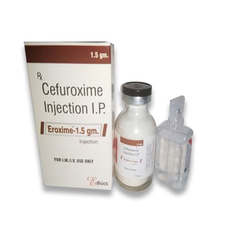 EROXIME-1.5gm Injection Ethics Healthcare Pvt. Ltd.