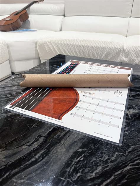 QMG Color-Coded Violin Fingering Chart for Learning India | Ubuy