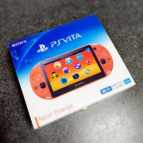 Consolevariations - Sony PS Vita Slim Neon Orange Console ...