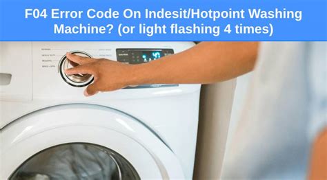 Image result for Problem with Washing Machine Hot Point F03