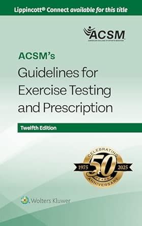 Buy ACSM's Guidelines for Exercise Testing and Prescription (Lippincott ...