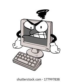Image result for Angry Computer 2013