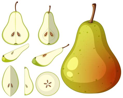 Pear cartoon Images - Free Download on Freepik