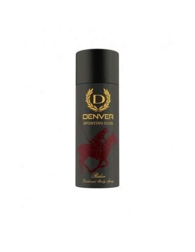 Denver Sporting Club Rider Deodorant Spray For Men 165 Ml