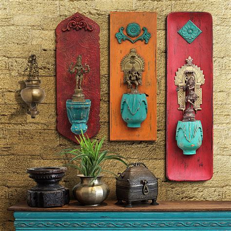 Vintage Wall Decor | Antique wall decor, Indian wall decor, Indian room ...