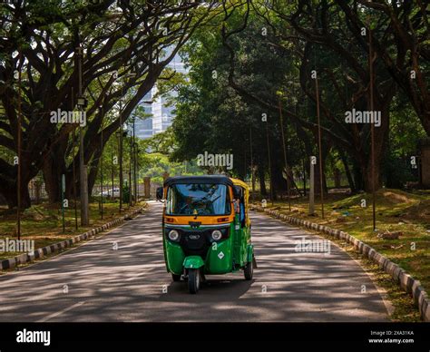 Bangalore, INDIA - December 12, 2024 : Tuk-tuk or auto rickshaw ...