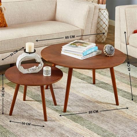 Buy Stafford 2-Piece Coffee Table and End Table Set - Brown from Home ...