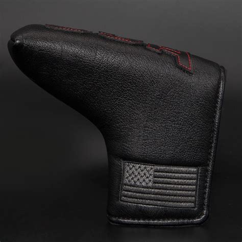 Buy Barudan Golf Black Putter Headcover Covers Cover for Blade Style ...