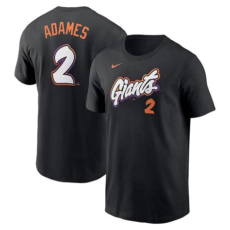 Nike Willy Adames San Francisco Giants 2025 City Connect Fuse Name ...