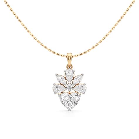 3.75 Ct Luxe Fancy Diamond Pendant – Geer