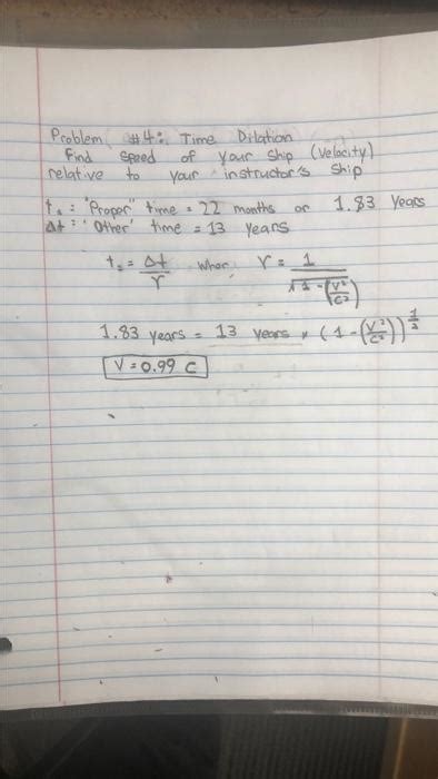 Image result for Time Dilation Problem