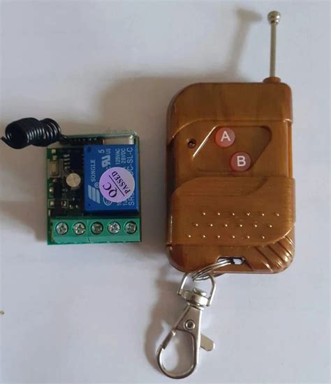 Image result for 1Channel Relay Module RF Wireless Switch Receiver Remote Control Transmitter