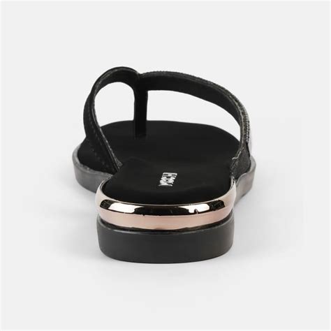 Buy Mochi Women Black Casual Slippers Online | SKU: 32-611-11-36 ...
