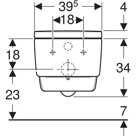 Geberit AquaClean Mera Comfort WC complete solution, wall-hung WC ...