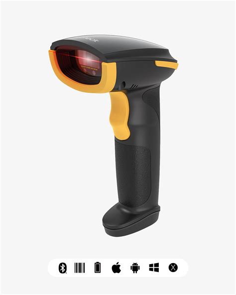Bluetooth Barcode Scanner with APP/SDK Support & Hyper Long 100M Trans ...