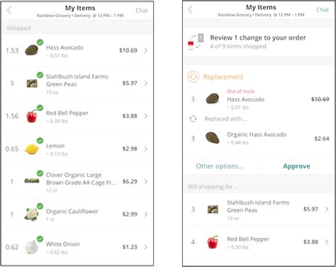 Instacart Help Center - Order changes