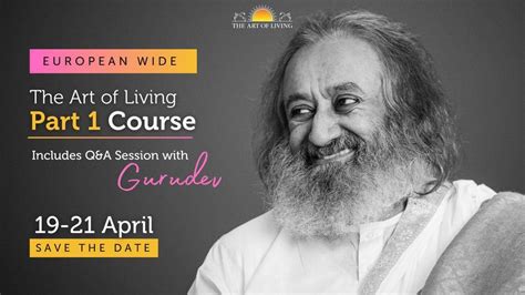 Art of Living Teil 1 Kurs inkl. online Q&A Session mit Gurudev Sri Sri ...