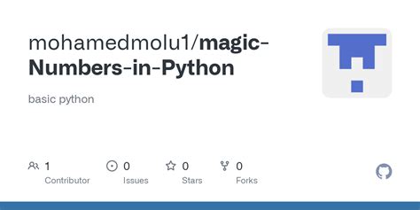 Magic Number in Python 的图像结果