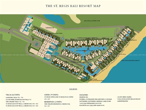 Map Of St Regis Bali