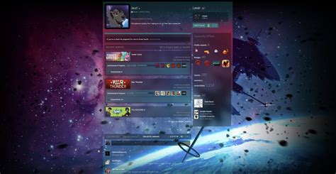 Anyone know how this guys theme is transparent? : r/Steam