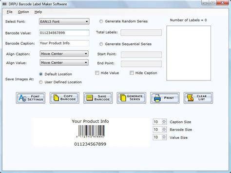 Image result for Create Barcode Labels