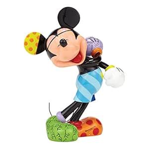 Buy Enesco Disney by Britto Laughing Mickey Mouse Figurine, 8" Online ...