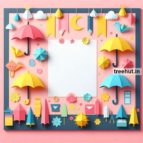 Umbrella Bulletin Board Ideas, Door Posters and Classroom Activities