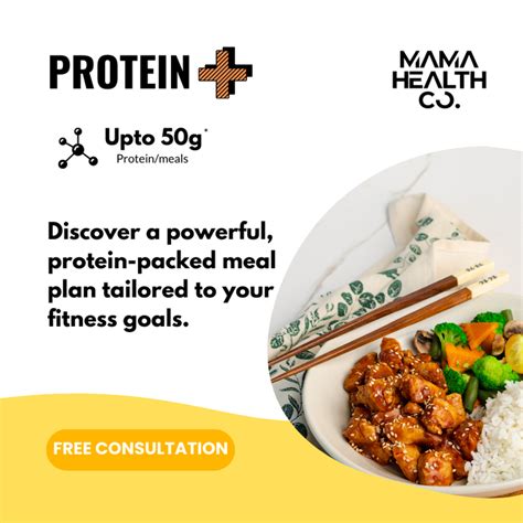 Meal Plan for Muscle Gain (Protein+) - Mama Health Co. – Mama Health Co ...