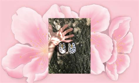 Needle Felted Brown Owl Hanger - Sakura Studio Gallery - 2 places ...