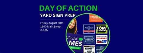 DAY OF ACTION - Yard Sign Prep, 1640 Main St, Dubuque, IA 52001-4510 ...