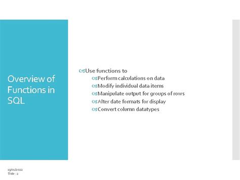 Image result for SQL Single Row Functions