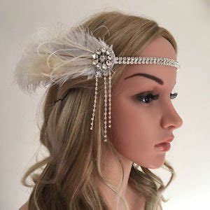 Girls Feather Headwear Ribbon Hair Chain Tassel Hair Accessories ...