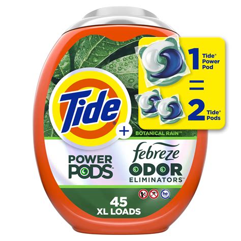 Amazon.com: Tide Power Pods Laundry Detergent Pacs with Febreze ...