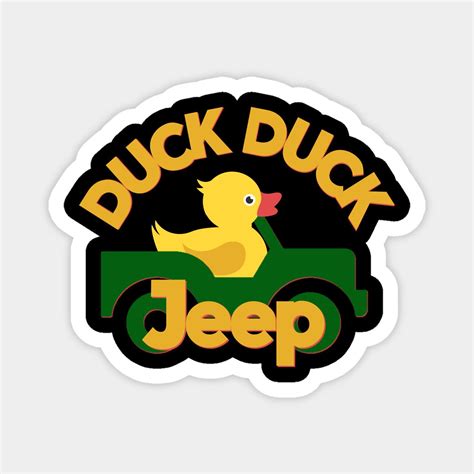 Duck duck Jeep by pincgeneral | Jeep, Jeep stickers, Jeep wrangler ...