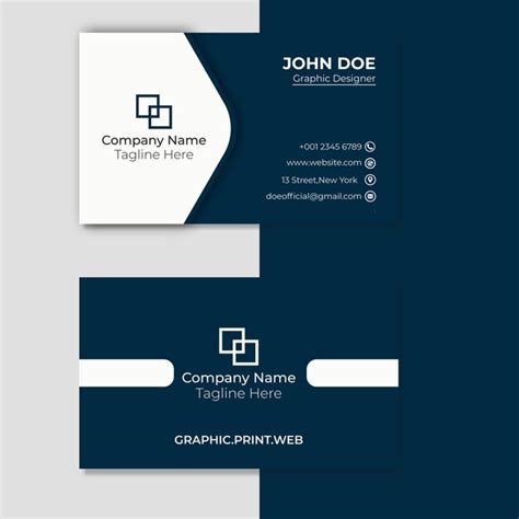 Simple Business Card Layout 的图像结果
