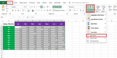 Image result for Excel Column Color